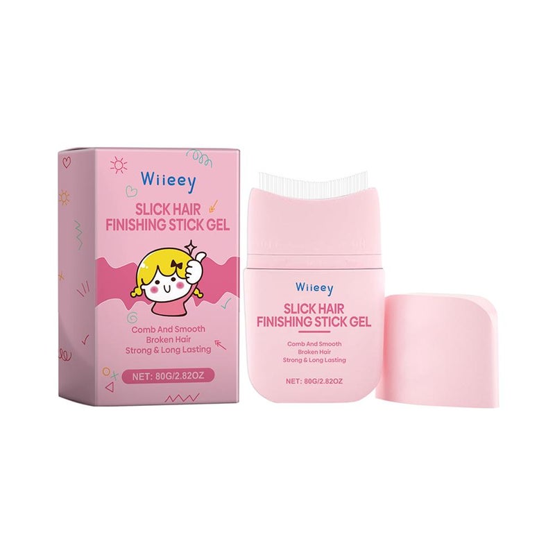 Styling comb, styling gel, hair smoothing and taming product, 80g